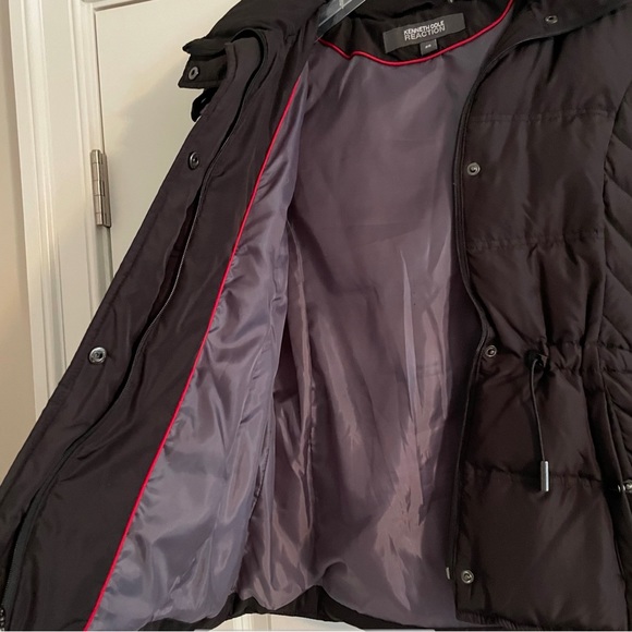Kenneth Cole Reaction Women’s Puffer Jacket with Hood XS - Picture 6 of 10